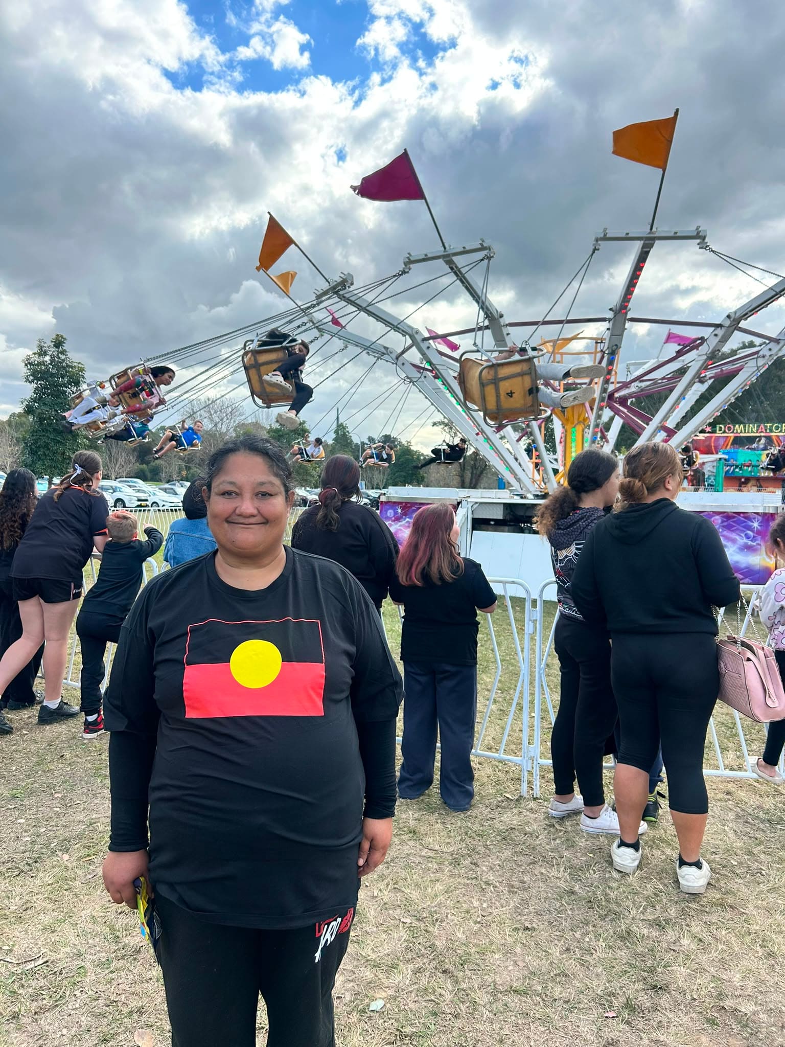 Patricia, a Vitality Community Care participant, enjoying a community event.