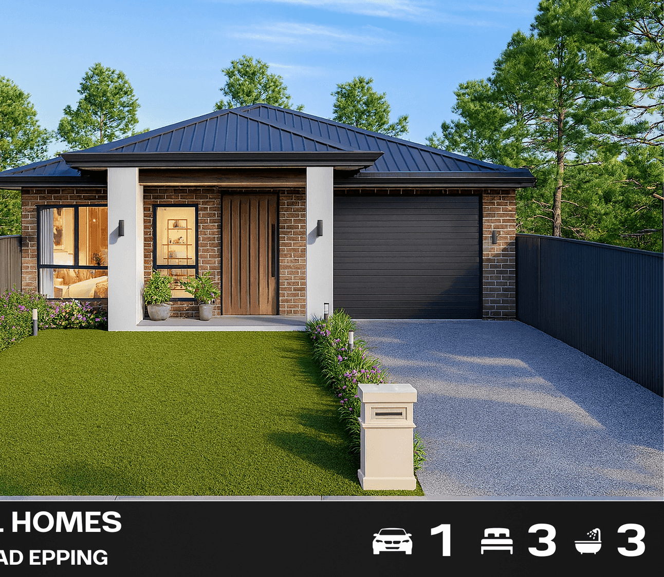 Front of Brush Road — Epping