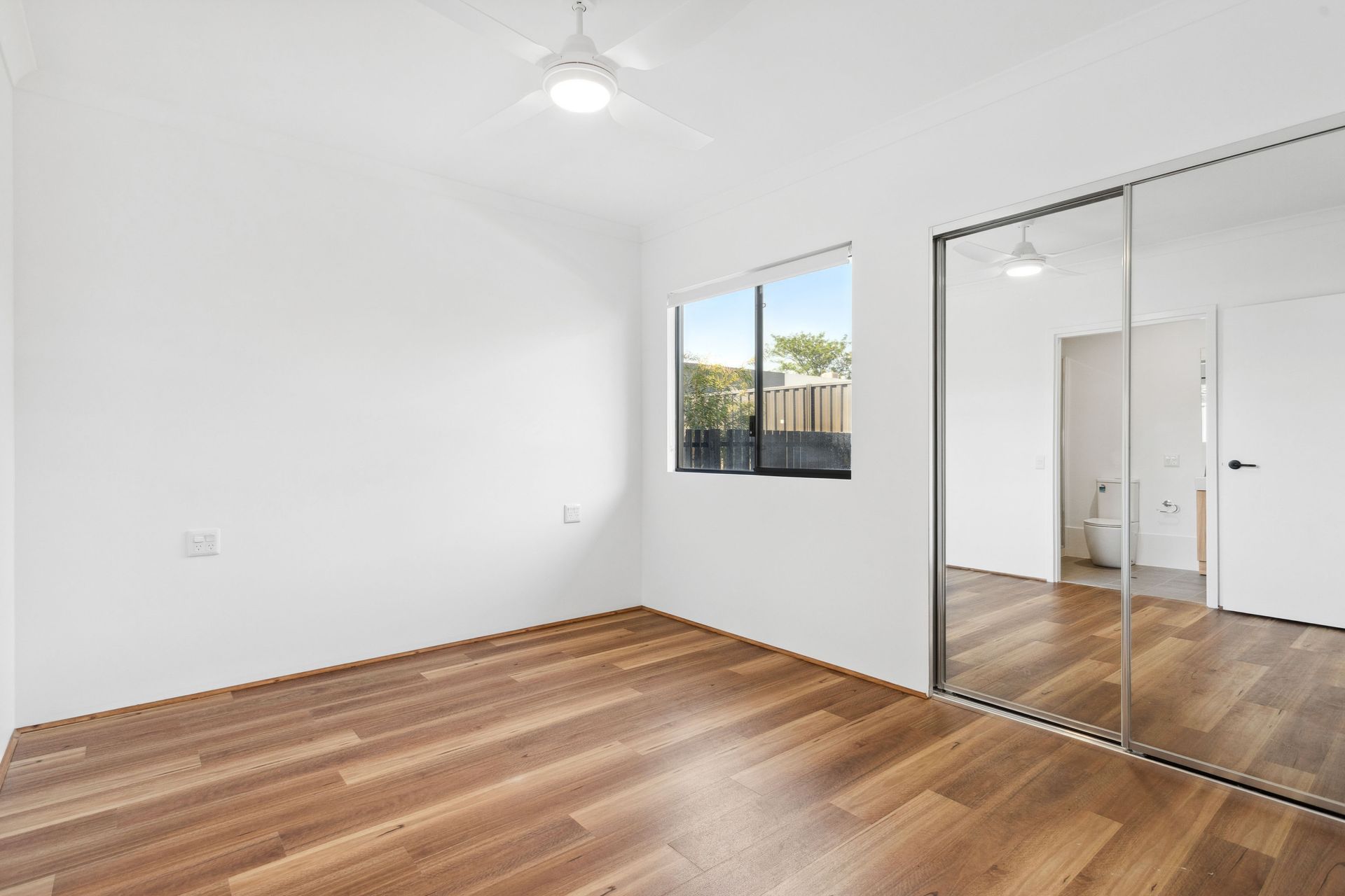 Front of a modern accessible SDA home